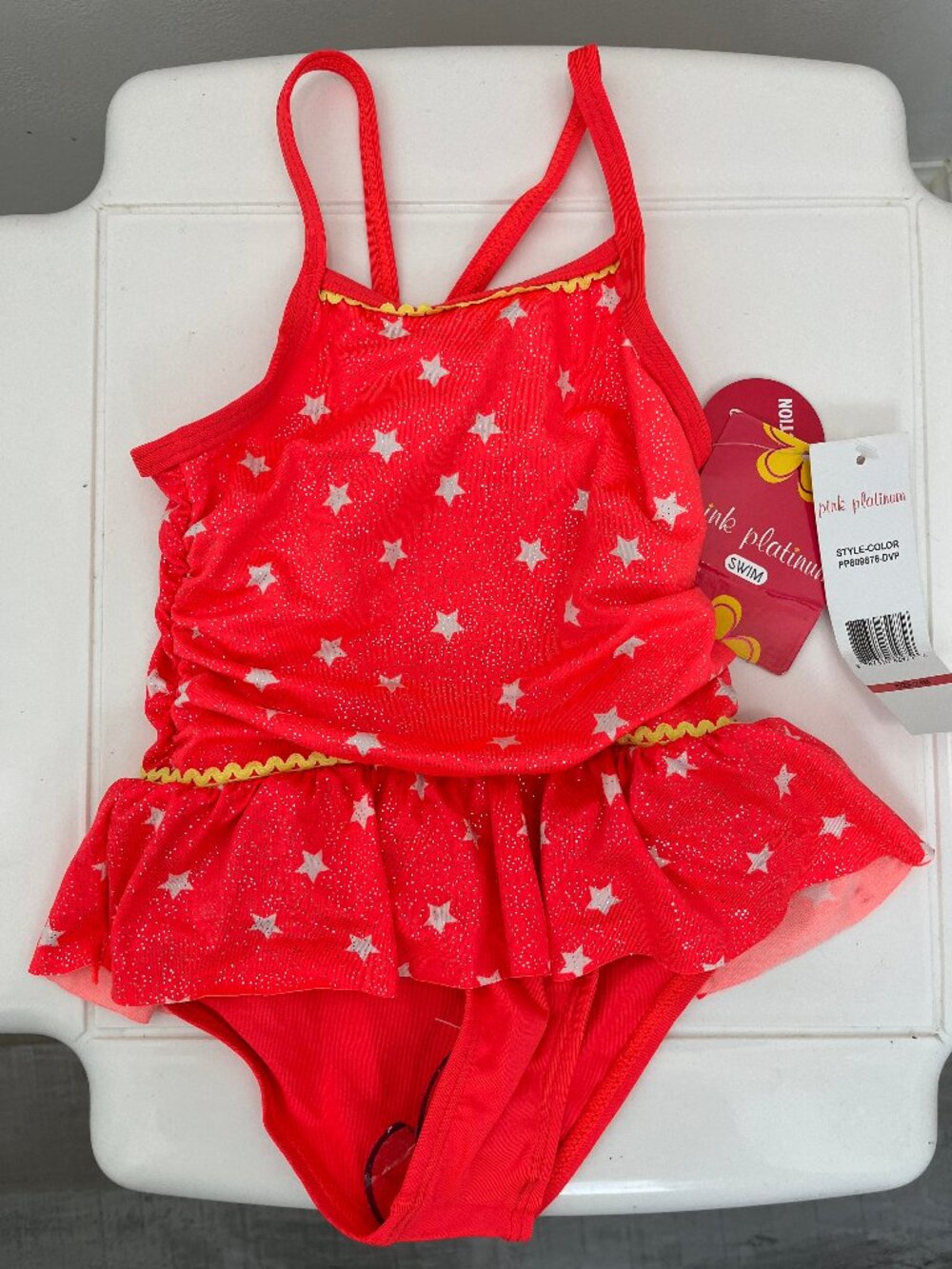Pink Platinum Baby Girls Swimsuit 24M NEW